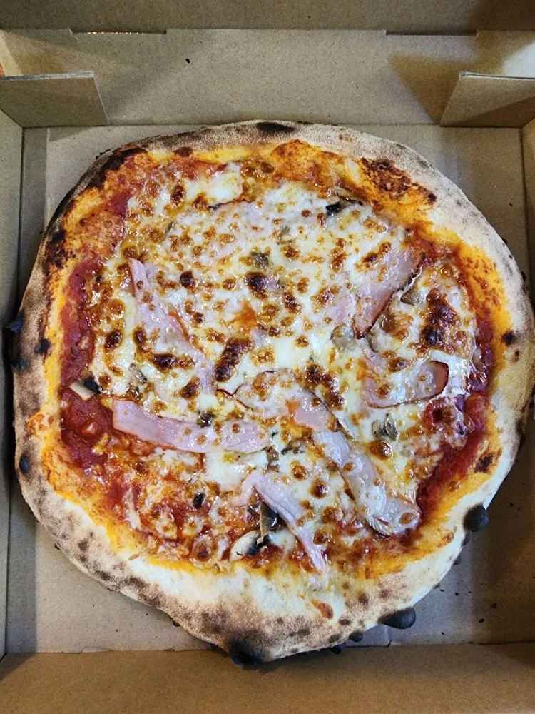 Boscaiola Pizza Ham Mushroom