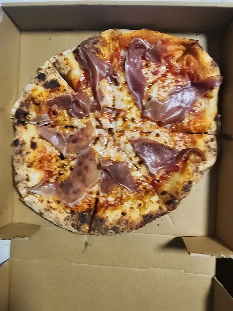 Margherita Pizza with Prosciutto